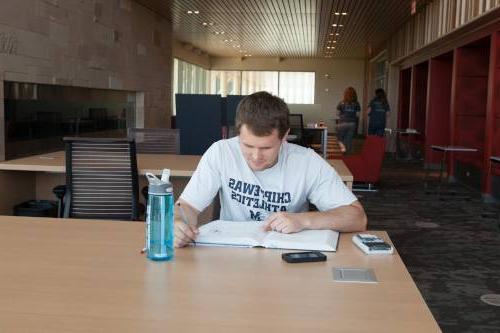 Reading Room in the Mary Idema Pew Library, 3rd floor